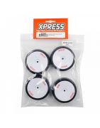 XPRESS 36S COMPETITION PRE-GLUED WHEEL SET FOR 1/10 TOURING XP-40255