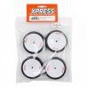 XPRESS 32S COMPETITION PRE-GLUED WHEEL SET FOR 1/10 TOURING XP-40254
