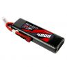 Gens ace 4000mAh 2S1P 7.4V 60C HardCase 8 car Lipo Battery pack with T-plug GEA40002S60D8