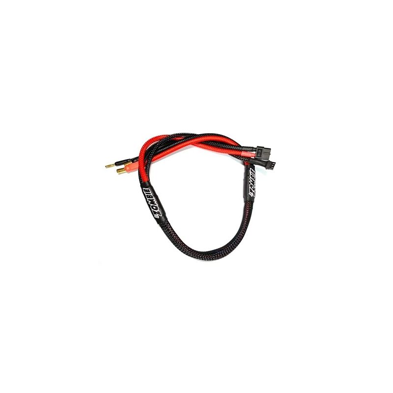Zombie XT60, 5mm Tube Plug 2S-Balance 600mm 12Awg Charging Cable (Red Black) B-TZ-1000RB5XT