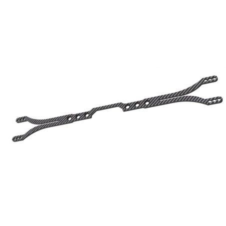 SAK-C130B ONE PIECE GRAPHITE UPPER DECK_55 FOR 3RACING CERO ULTRA 2.0