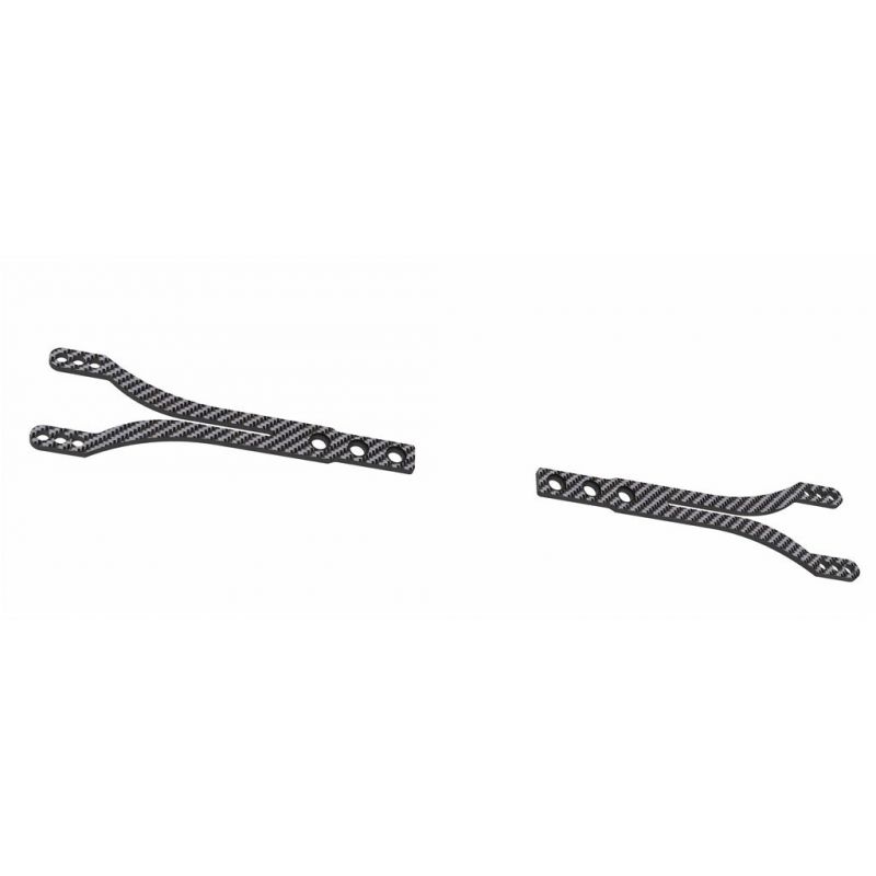 SAK-C130C SEPARATED GRAPHITE UPPER DECK_55 FOR 3RACING CERO ULTRA 2.0