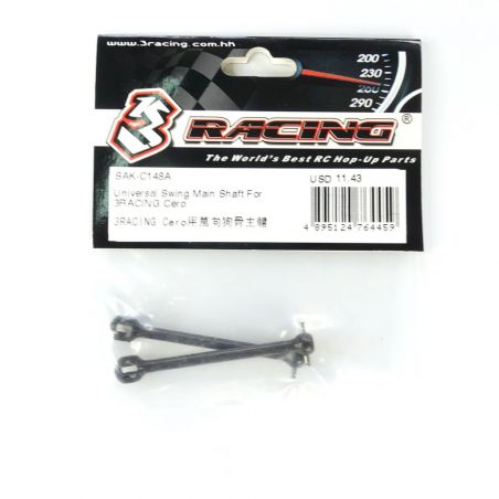 SAK-C148A UNIVERSAL SWING MAIN SHAFT FOR 3RACING CERO