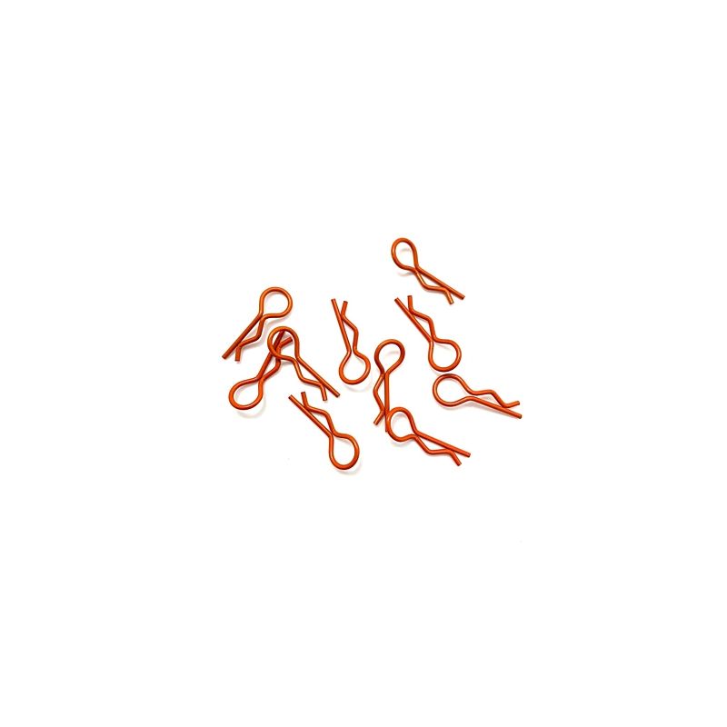 Zombie Signature Colour Body Clip 1/10 - Z-Orange (10pcs) A-TZ-100063