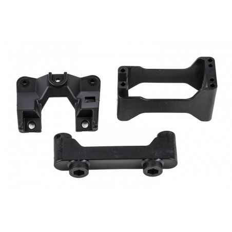 Team Associated RIVAL MT8 Servo Mount, Bellcrank Mount, Top Plate AE25906