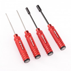 RUDDOG Metric Hex and Nut Driver Wrench Set (1.5 | 2.0 | 5.5 | 7.0mm) RP-0507
