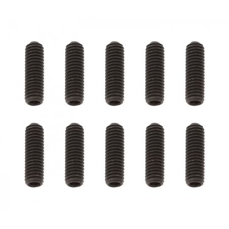 Team Associated Set Screws, 3x0.5x10 mm AE4671