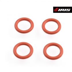 Iris Shock O-Ring 8x2mm (4pcs | red) IRIS-50018