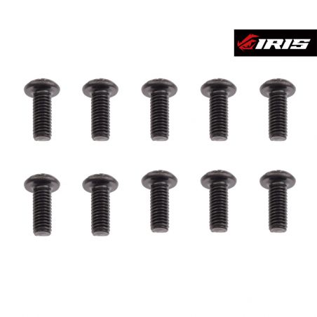 Iris M3x8mm Button Head Screws (10pcs) IRIS-82016