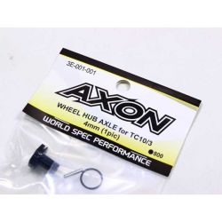 3E-001-001 Axon WHEEL HUB AXLE for TC10/3 / 4mm (1)