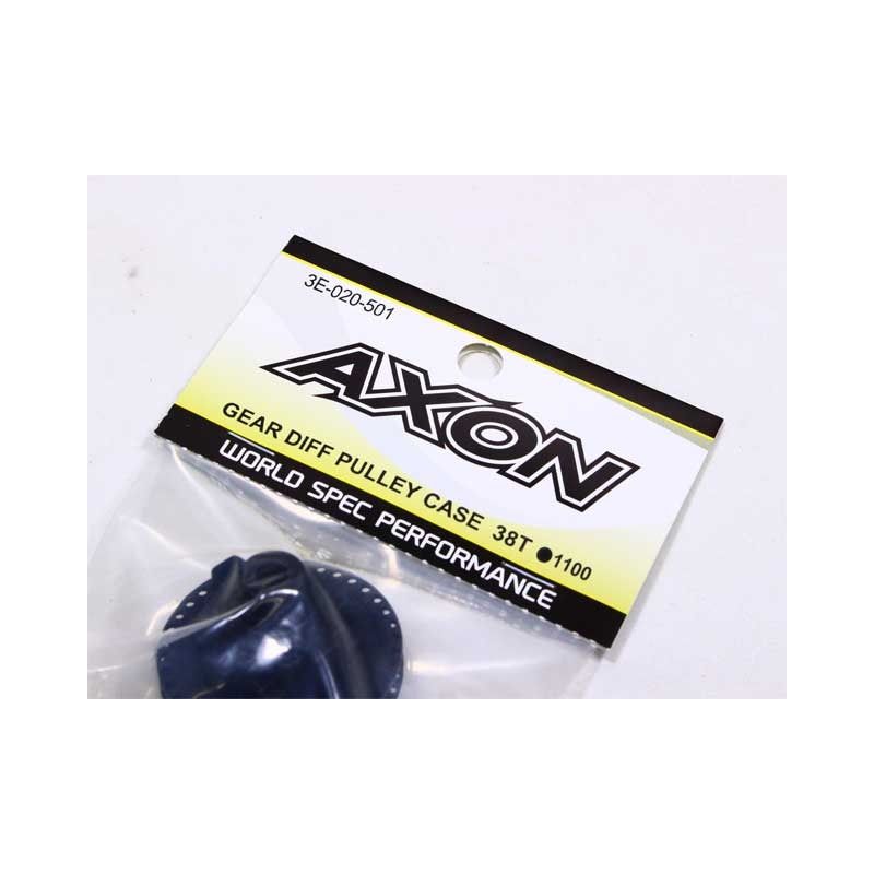 3E-020-501 Axon GEAR DIFF PULLEY CASE 38T (1)