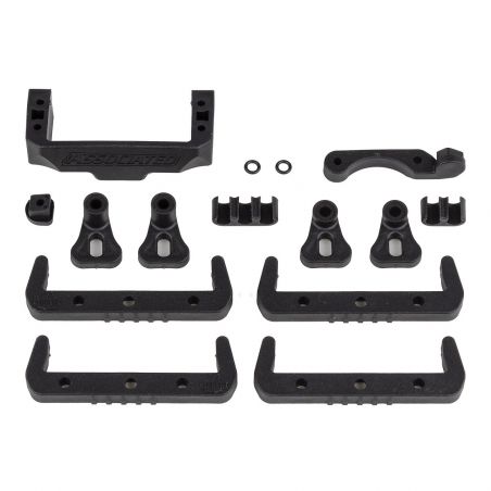 Team Associated RC10B7 Battery Mount, Fan Mount, Servo Mount 92418