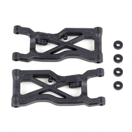Team Associated RC10B7 FT Rear Suspension Arms, carbon 92409