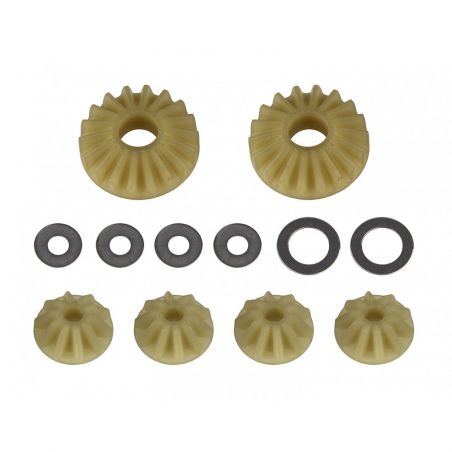 Team Associated RC10B74 FT LTC Differential Rebuild Set, plastic AE92307