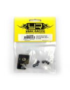 YEAH RACING ADJUSTABLE BRASS CHASSIS BALANCING WEIGHTS 10G 2PCS FOR 1/10 RC YA-0724BK