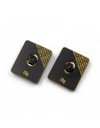 YEAH RACING ADJUSTABLE BRASS CHASSIS BALANCING WEIGHTS 10G 2PCS FOR 1/10 RC YA-0724BK