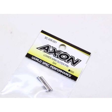 3C-006-001 AXON TC10/3 Lower Arm Outer Pin (2)