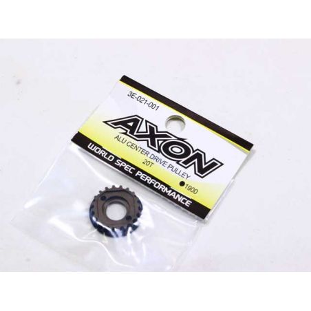 3E-021-001 AXON TC10/3 Aluminum Center Drive Pulley 20T