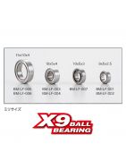 10x15x4mm (2 pcs) X9 - Ball Bearing 1015 AXON BM-LF-005