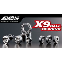 10x6x3 - 6pcs AXON X9 Ball Bearing 1060 BM-LF-016