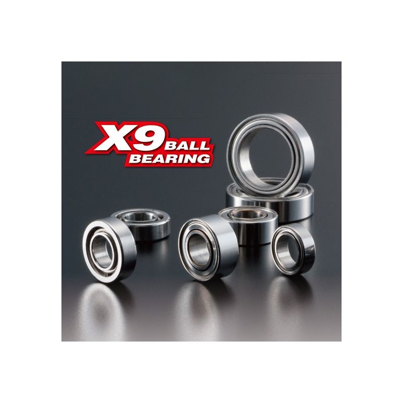 6.2 x 5.4 x 0.4 (2 pcs) X9 - Ball Bearing 520 AXON BM-LF-023