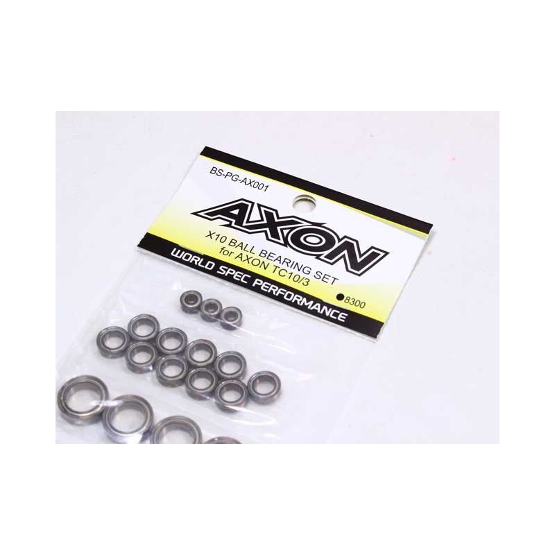 AXON X10 Ball Bearing Set for AXON TC10/3 (17pcs) BS-PG-AX001