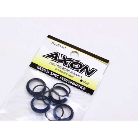 AXON High Big Bore Shock 4 Spring Dial (4pcs) DT-SP-311