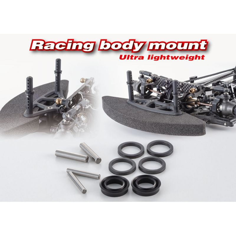AXON Racing Body Mount Set Type B (Xray, Mugen) PG-BS-002
