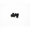 Rondelles -Hiro Seiko 3mm Alloy Spacer Set (3.0mm) [Black] HS-48483
