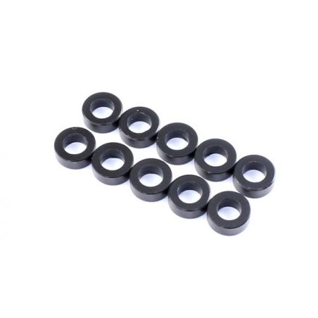 Roche - Aluminium Spacer 3x5.5x2mm, Black, 10 pcs (510024K)