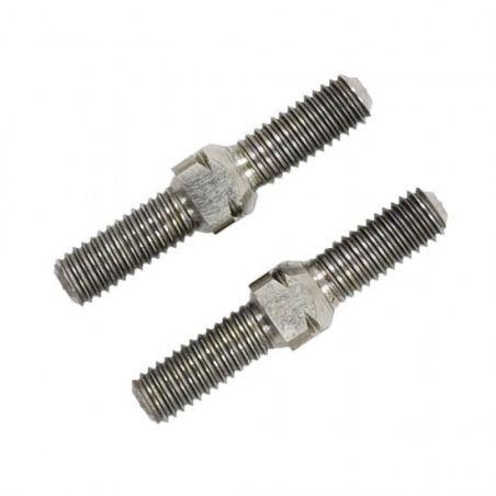 3X18MM YEAH RACING 64 TITANIUM TURNBUCKLE 2PCS TBTI-0318
