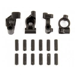 Team Associated Rear Hubs, Caster Blocks, and Inserts Set AE21507