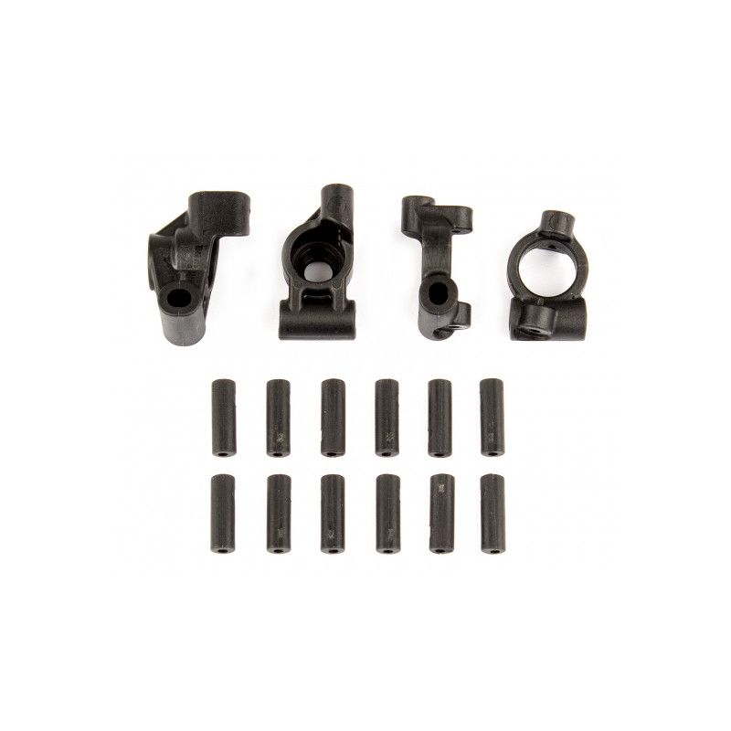 Team Associated Rear Hubs, Caster Blocks, and Inserts Set AE21507