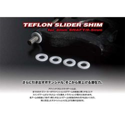 PS-ST-001 AXON TEFLON SLIDER SHIM 8pic for 3mm SHAFT/0.5mm
