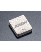 PG-WT-005 AXON Tungsten Weight 5g (11x9.9mm x 2.5t)