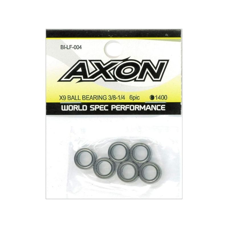 BI-LF-004 AXON X9 - Ball Bearing - 3/8 x 1/4 (6 pcs)