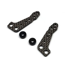 FACTORY PRO RC GRAPHITE KNUCKLE PLATE 1 PAIR FOR 3RACING CERO SPORT SERIES O-3CP002
