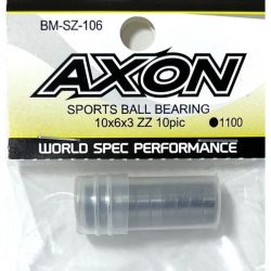 10x6x3 Axon SPORTS BALL BEARING ZZ (10) BM-SZ-106