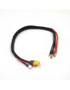 XT60 CHARGE CABLE W/ 5MM PLUGS 35CM YEAH RACING WPT-0151