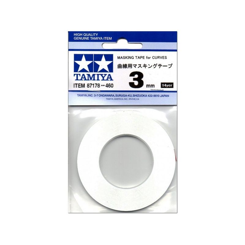 BANDE CACHE 3MM POUR COURBES TAMIYA  87178