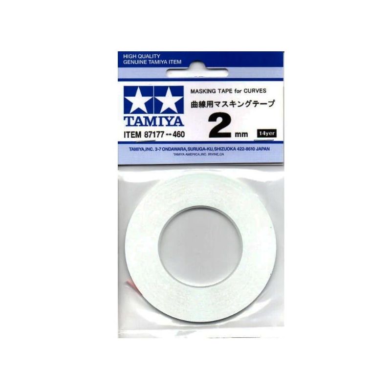 BANDE CACHE 2MM POUR COURBES TAMIYA 87177