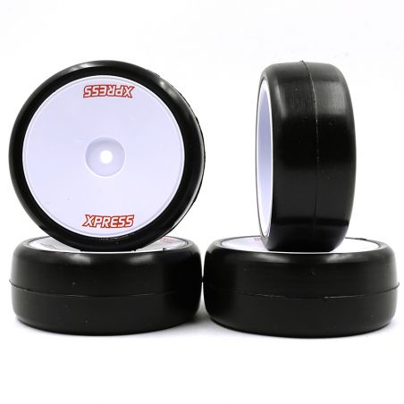 ENTRY GRADE PRE-GLUED WHEEL SET FOR 1/10 TOURING XP-40278