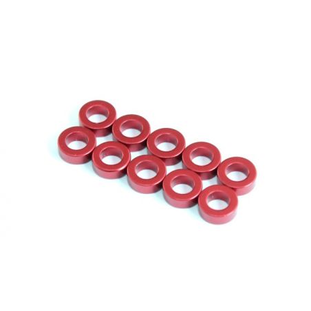 Roche - Aluminum Spacer 3x5.5x2mm, Red (510024)