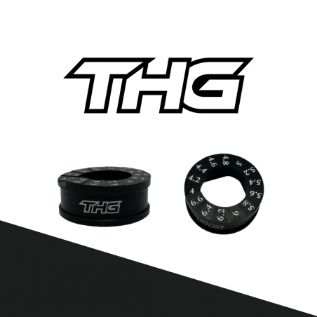 JAUGE DE DROOP CIRCULAIRE (4 à 6.6mm) THG -TOURING CAR DROOP GAUGE