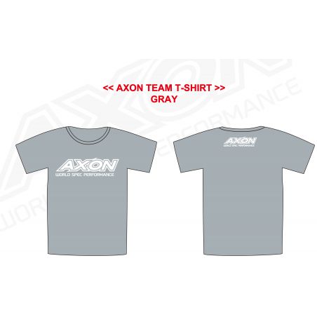 AC-WT-121 AXON TEAM T-SHIRT GREY (M size)