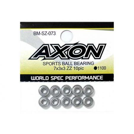 AXON 7x3x3 ZZ SPORTS BALL BEARING 10pic BM-SZ-073