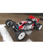 Team Associated RB10 RTR, red - Buggy 1/10 Brushless AE90032