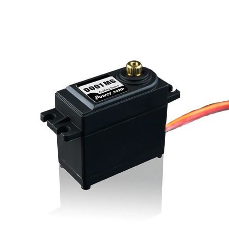 Power HD HD-9001MG Servo standard analogique 9,8KG - 0,14sec à 6,0V HD-9001MG