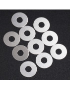 Gear Differential Spacer 3.6X9.5X0.2mm 10pcs For Execute, Xpresso, GripXero Series