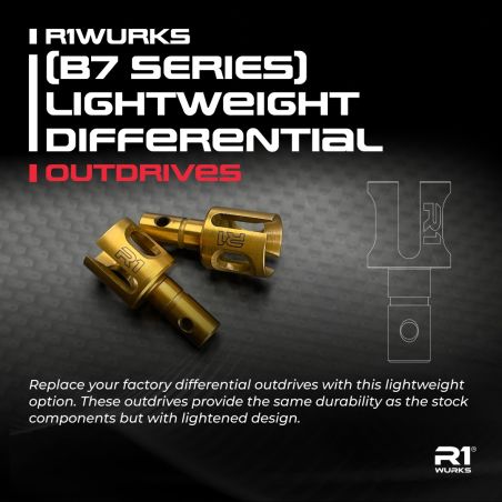 R1WURKS (B7 Series) Lightweight Differential Outdrives 900068